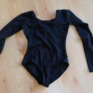 Black Capezio leotard, kids large